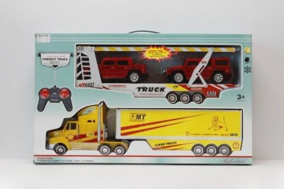 4FUNCTION R/C CONTAINER TRUCK W/2PCS 4FUNCTION R/C CAR - HP1038324