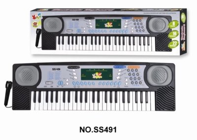 49 KEYS ELECTRONIC KEYBOARD W/MICROPHONE - HP1038349
