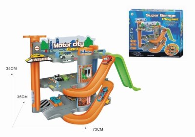 PARKING LOT W/1 DIE-CAST CAR  - HP1038366