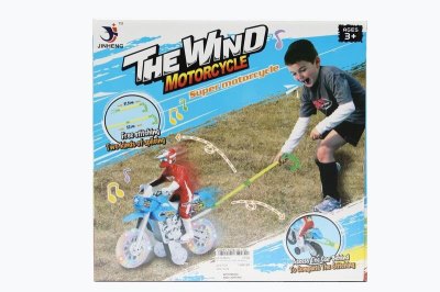 PUSH FRICTION MOTOR W/MAN & LIGHT & IC INCLUDED BUTTONCELL RED/BLUE/YELLOW - HP1038472