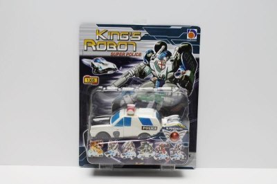 ROLI TRANSFORMED POLICE CAR 6ASST - HP1038509