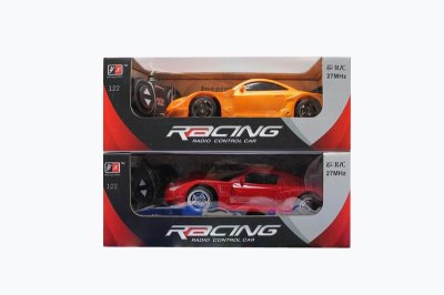 FOUR FUNCTION R/C CAR W/LIGHT GRAY/ORANGE/WHITE/RED 2ASST - HP1038589