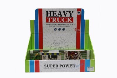 FRICTION CAR 3COLOR 6PCS - HP1038791