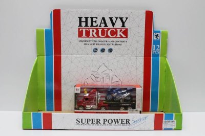 FRICTION TRUCK W/MOTOR WITH LIGHT MUSIC  3COLOR 12PCS - HP1038814