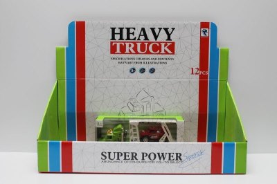 FRICTION TRUCK W/LIGHT MUSIC 3COLOR 12PCS - HP1038837