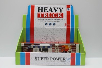 FRICTION CAR 3COLOR 6PCS - HP1038864