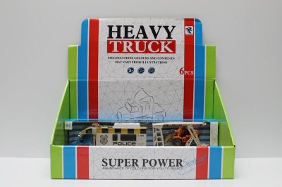 FRICTION CAR 3COLOR 6PCS - HP1038866