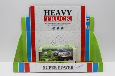 FRICTION TRUCK W/MOTOR 2COLOR 12PCS - HP1038871