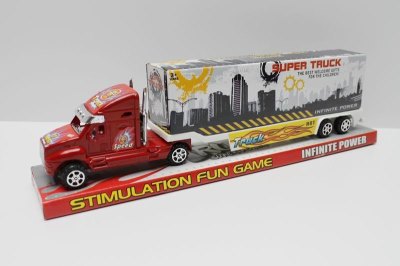 FRICTION CONTAINER CAR  RED/BLUE - HP1039000