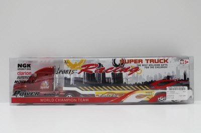 FRICTION CONTAINER CAR  RED/BLACK - HP1039003