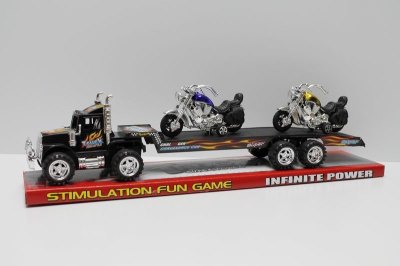 FRICTION CONTAINER CAR W/2 MOTOR  2COLOR - HP1039007
