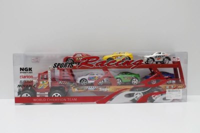 FRICTION TRUCK W/2 FREE WAY CAR 2COLOR - HP1039010