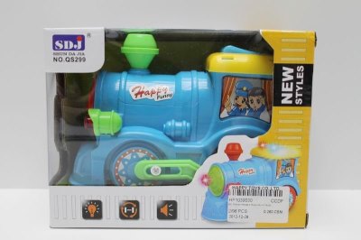 B/O TRANSFORMABLE TRAIN W/LIGHT MUSIC BLUE/ORANGE - HP1039030