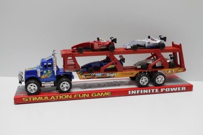 FRICTION TRUCK W/F1 FREE CAR 2COLOR - HP1039037