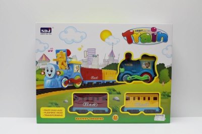 B/O TRANSFORMABLE ORBIT TRAIN W/LIGHT & SOUND  - HP1039056