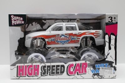 FRICTION CAR  WHITE/RED - HP1039060