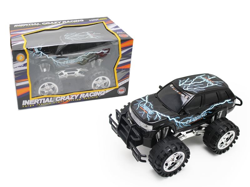 FRICTION CAR BLACK/BLUE - HP1039062