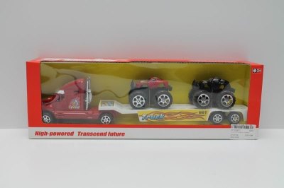 FRICTION TRUCK W/2 FREE WAY CAR RED/BLUE - HP1039077