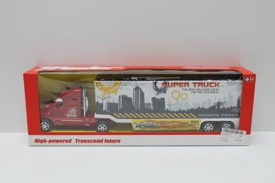 FRICTION CONTAINER CAR  RED/BLUE - HP1039078