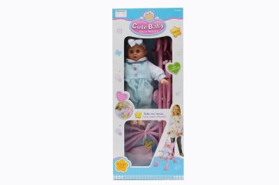 COTTON BODY DOLL W/HANDCAR  - HP1039221