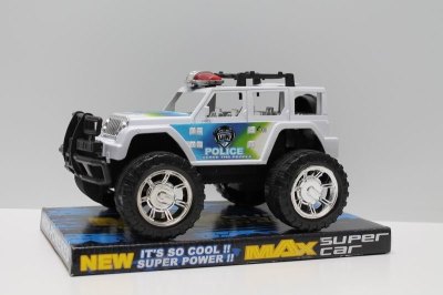 FRICTION POLIC CAR BLACK/WHITE - HP1039366