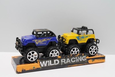 2PCS FRICTION RACING CAR 2ASST 4COLOR - HP1039389