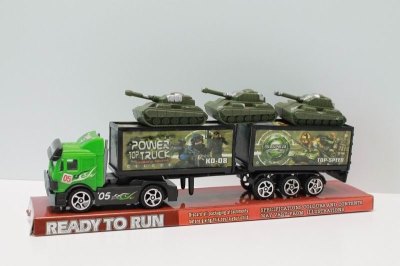 FRICTION CONTAINER TRUCK  W/3 TANK - HP1039477