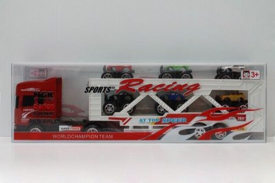 FRICTION CONTAINER CAR W/6 FREE CAR   - HP1039592