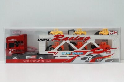 FRICTION TRUCK W/6FREE WAY CONSTRUCTION CAR  - HP1039593