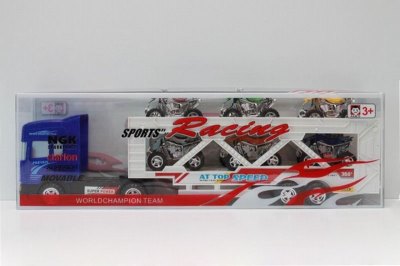 FRICTION CONTAINER CAR W/6 FREE CAR   - HP1039596