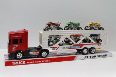 FRICTION CONTAINER CAR W/6 FREE CAR   - HP1039597