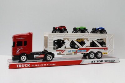 FRICTION CONTAINER CAR W/6 FREE CAR   - HP1039599