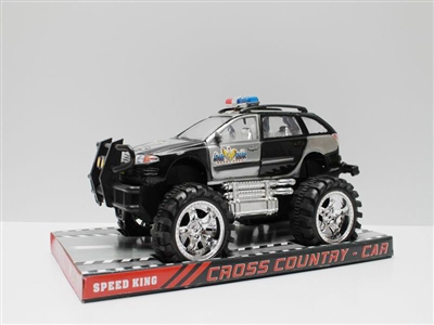 FRICTION POLICE CAR，BLUE/BLACK - HP1039713