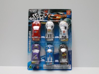 PULL BACK CAR 6PCS - HP1039775