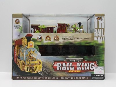 B/O RAIL TRAIN W/LIGHT,MUSIC & SMOKE - HP1039804