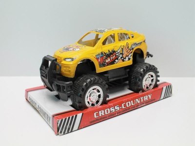 FRICTION CROSS COUNTRY CAR RED/BLACK/YELLOW - HP1039867