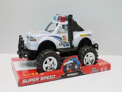 FRICTION CAR WHITE/BLUE - HP1039871