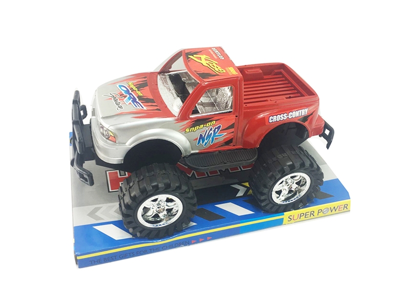 FRICTION CONSTRUCTION CAR RED/BLUE - HP1039873