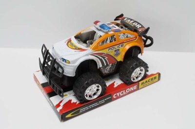 FRICTION POLICE CAR ORANGE/BLUE - HP1039911