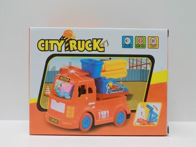 BUMP & GO CONSTRUCTION CAR  W/LIGHT & MUSIC  - HP1039942