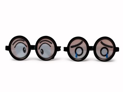 FUNNY GLASS 4ASST - HP1039980