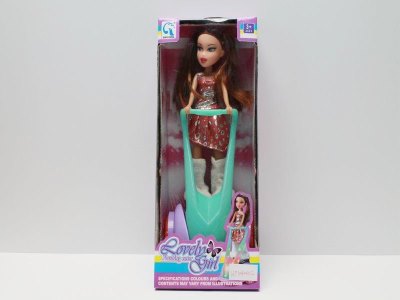 BUMP & GO DOLL W/MUSIC & LIGHT - HP1040002
