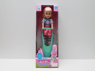BUMP& GO DANCING DOLL W/MUSIC & LIGHT  - HP1040003
