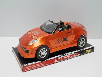 FRICTION CAR METALIC GOLD/BLUE - HP1040118