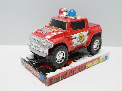 FRICTION POLICE CAR RED/ORANGE/BLUE - HP1040125