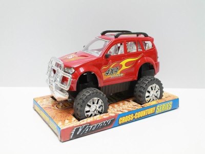 FRICTION CAR ，BLACK/RED/SILVER - HP1040131