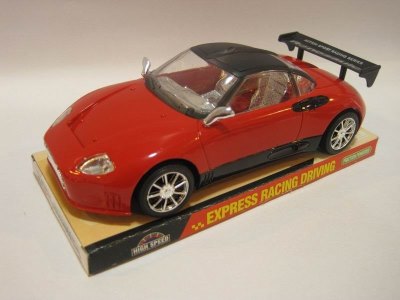 FRICTION CAR RED/SILVER/BLACK  - HP1040153