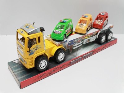 FRICTION TRUCK W/3 PULL BACK POLICE CAR 3COLOR - HP1040332