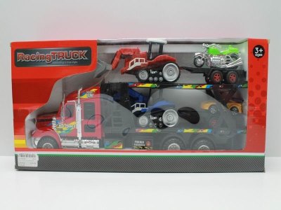 FRICTION TRUCK W/1F1 YELLOW/RED - HP1040401