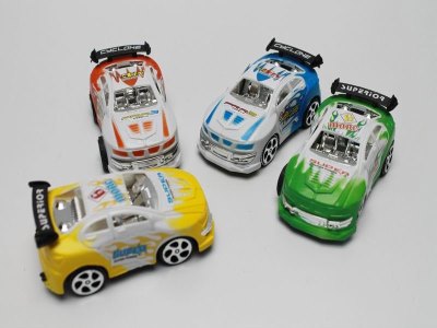 PULL BACK  CAR GREEN/YELLOW/BLUE/ORANGE - HP1040531